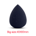 Private label latex free black makeup sponge blender wholesale beauty sponge for make up